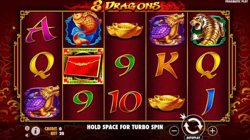 หน้าการเล่น 8 Dragons สล็อตออนไลน์ ยูฟ่าเบท