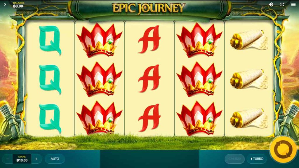 หน้าหลักการเล่น Epic Journey สล็อตออนไลน์ Red Tiger