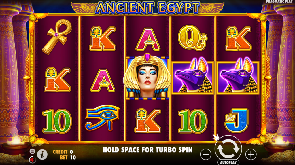 หน้าการเล่น Ancient Egypt สล็อตออนไลน์